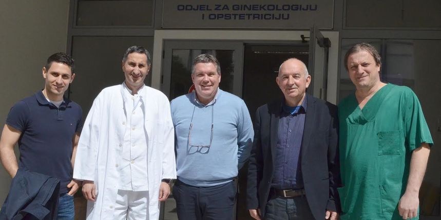 Dogovor o akciji histeroskop – Dr. Luka Matak, dr. Zdenko Matas, Benito Pucar, Nedjeljko Jusup i dr. Branko Dukić Dogovor o akciji histeroskop – Dr. Luka Matak, dr. Zdenko Matas, Benito Pucar, Nedjeljko Jusup i dr. Branko Dukić