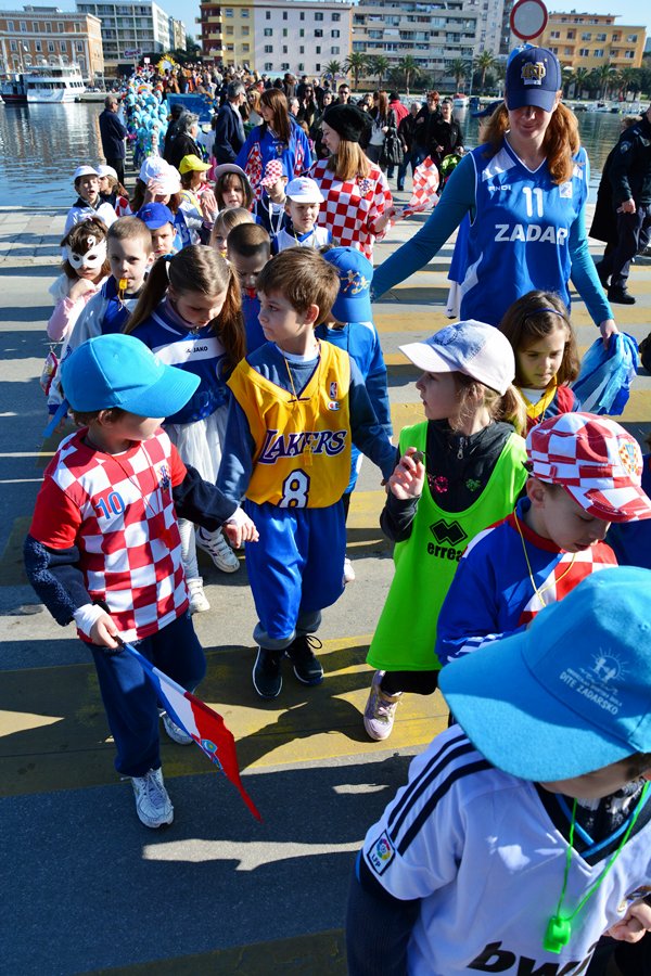 Prvi dan zadarskog “Karnevalića” Prvi dan zadarskog “Karnevalića”