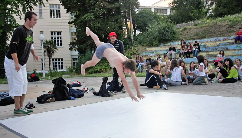 Grafiti, Hip hop & Break battles – Kapetanski park (foto: Marin Gospić)
