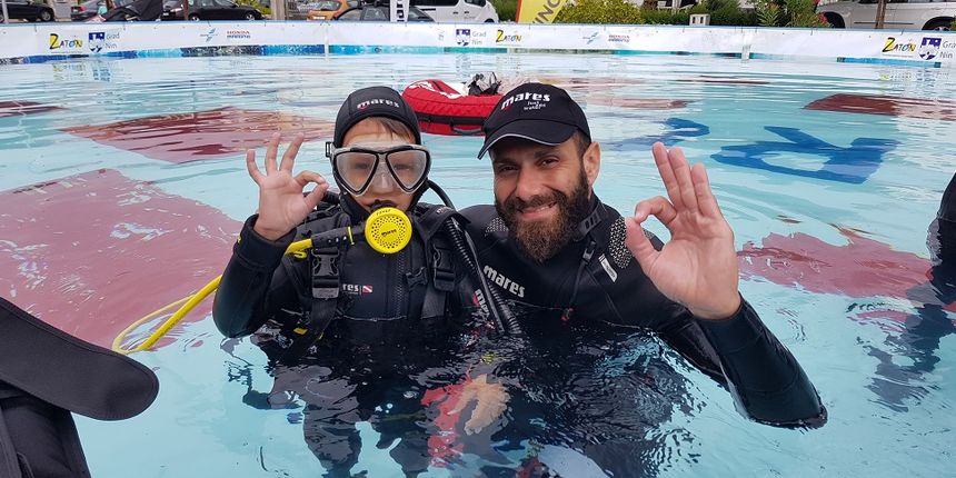 Pogled u plavo: Besplatno probno ronjenje na plaži Jaz u Zatonu
