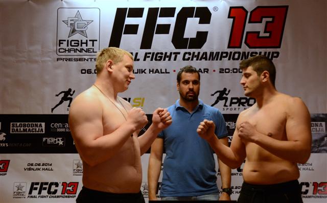 Hotel Falkensteiner – Borik, službeno vaganje boraca za FFC 13 Hotel Falkensteiner – Borik, službeno vaganje boraca za FFC 13