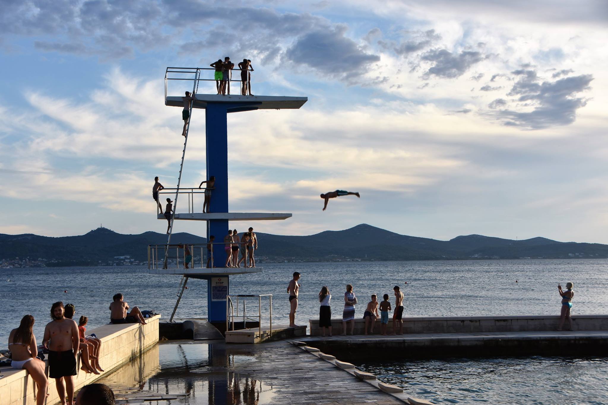 Proslava 60. godina skakonice na bazenu Kolovare
