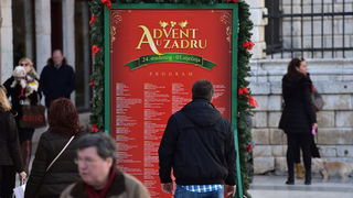 Advent u Zadru: Prekrasno subotnje jutro u Zadru