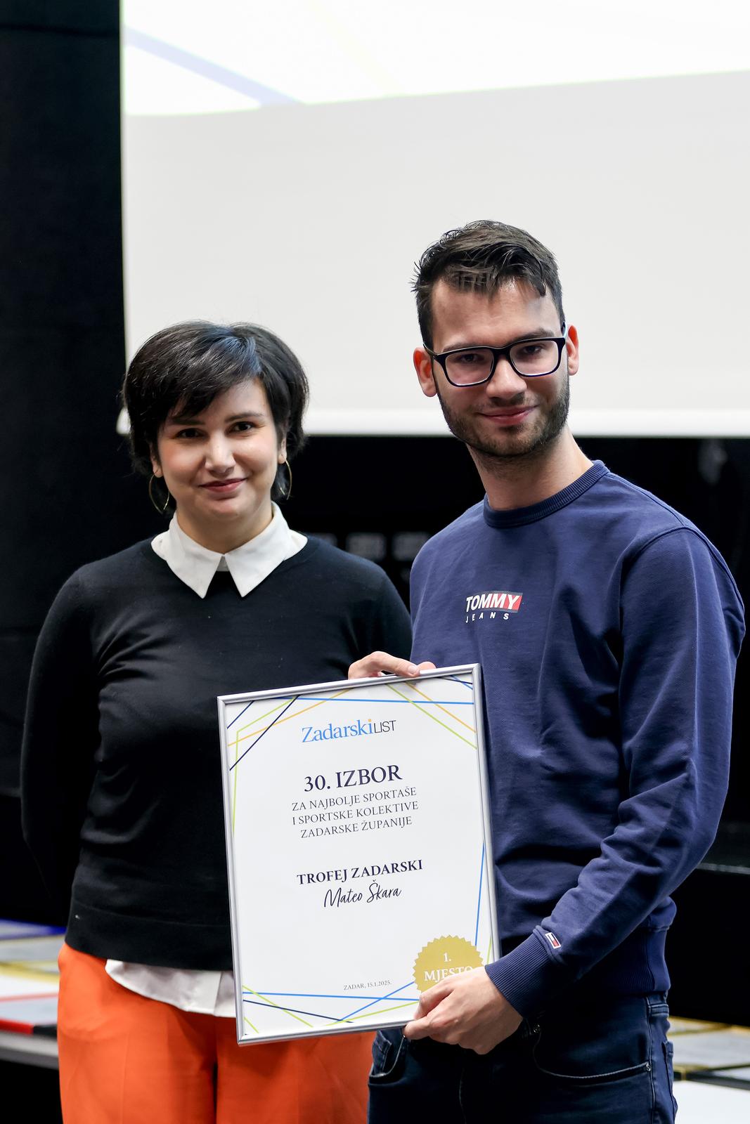 dodjela nagrada za najbolje sportaše i sportske kolektive Zadarske županije dodjela nagrada za najbolje sportaše i sportske kolektive Zadarske županije