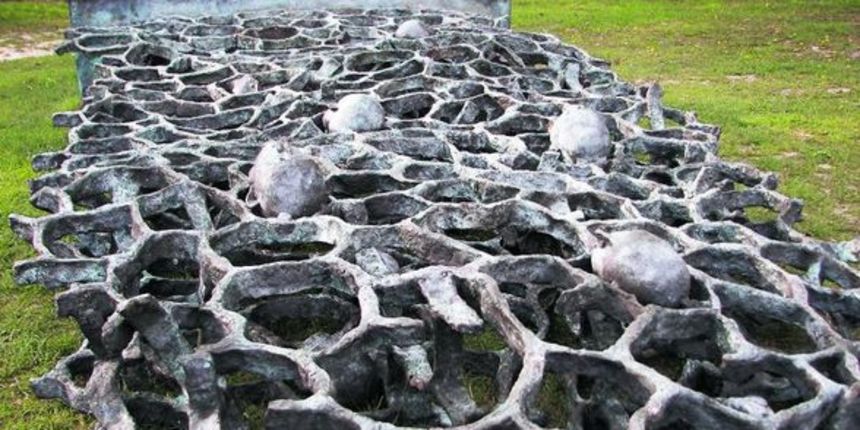 Francuska: Nestala brončana skulptura teška 1,6 tona, foto: www.courrier-picard.fr