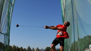 Zagreb, 130911.
IAAF World Challenge Zagreb 2011, 
61. memorijal Borisa Hanzekovica na atletskom stadionu Mladost na Savi.
Na slici: Primoz Kosmus.
Foto: Srdjan Vrancic / CROPIX