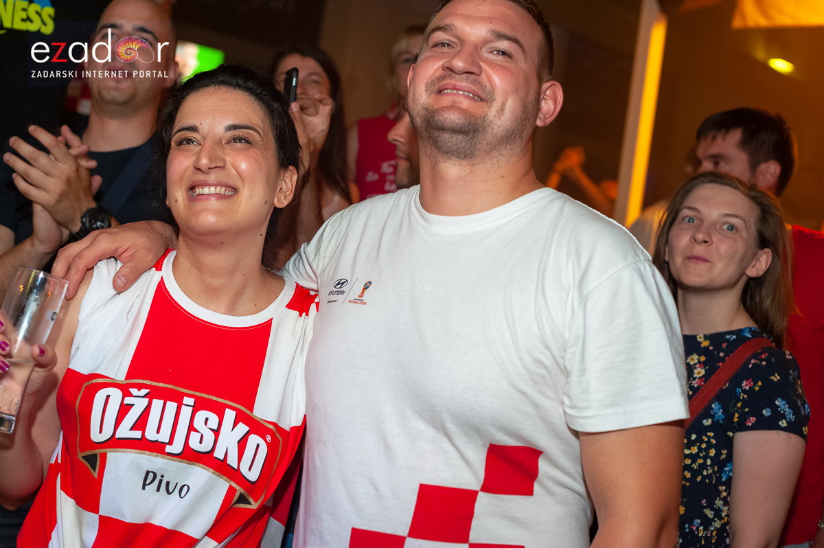 Zadar je gorio: Velika fešta nakon plasmana Vatrenih u finale Svjetskog prvenstva