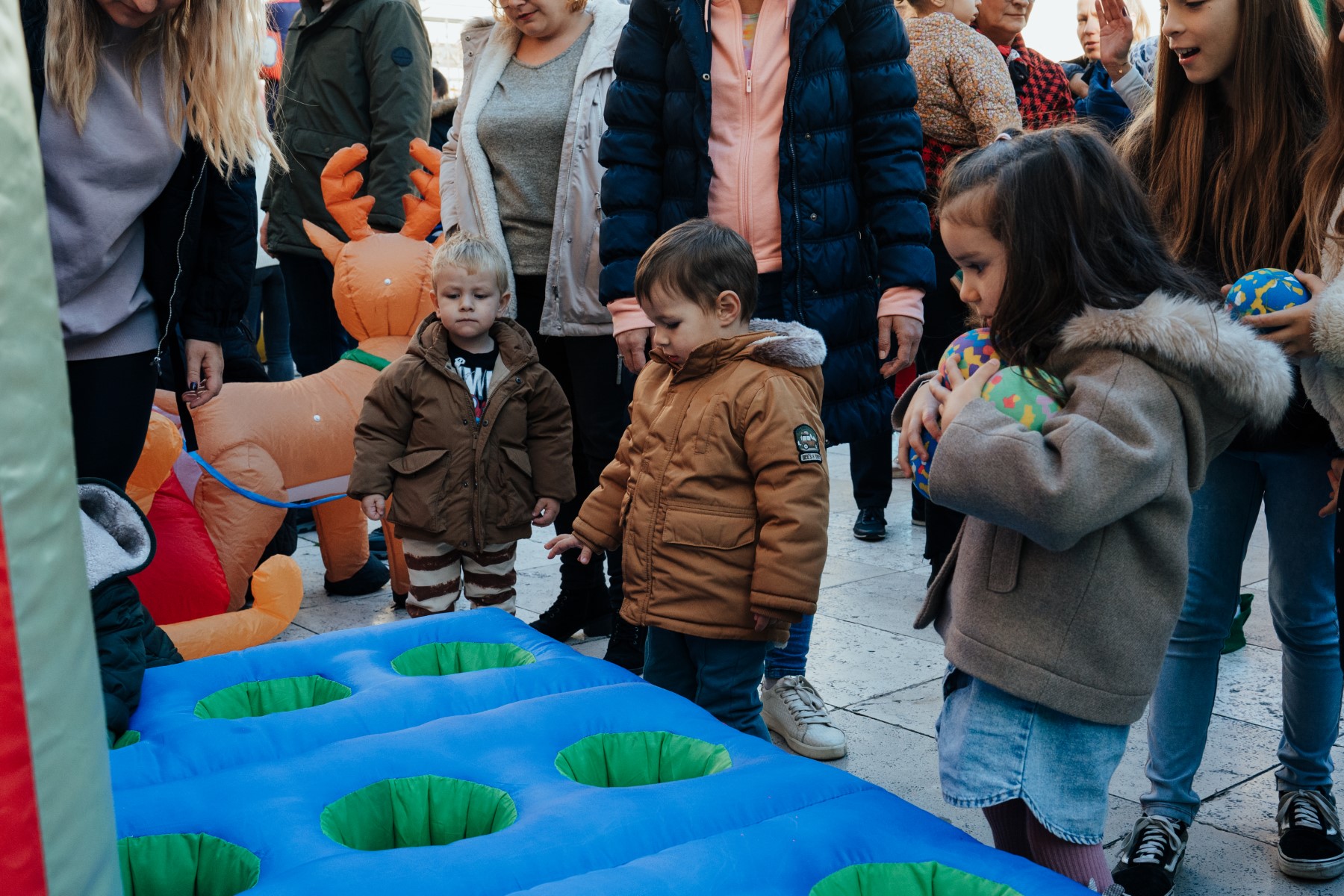 Dječji Advent na Narodnom trgu u Zadru