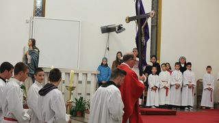 Bibinje: Održana tradicionalna procesija Velikog Petka. Foto: Leo Banić