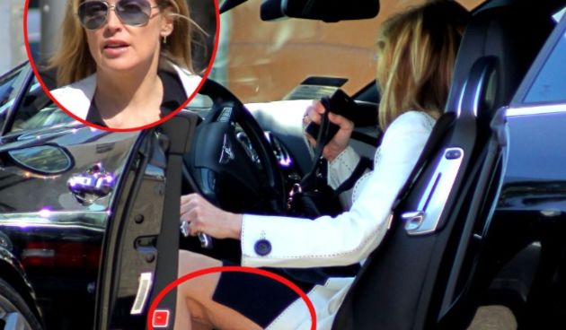 #7022053 Actress Sharon Stone arrived in Beverly Hills, California on March 22, 2011 to do some shopping with a friend. Sharon struts her stuff but slips a shot of her cellulite as she got out into the car.  
 Fame Pictures, Inc – Santa Monica, CA, USA –