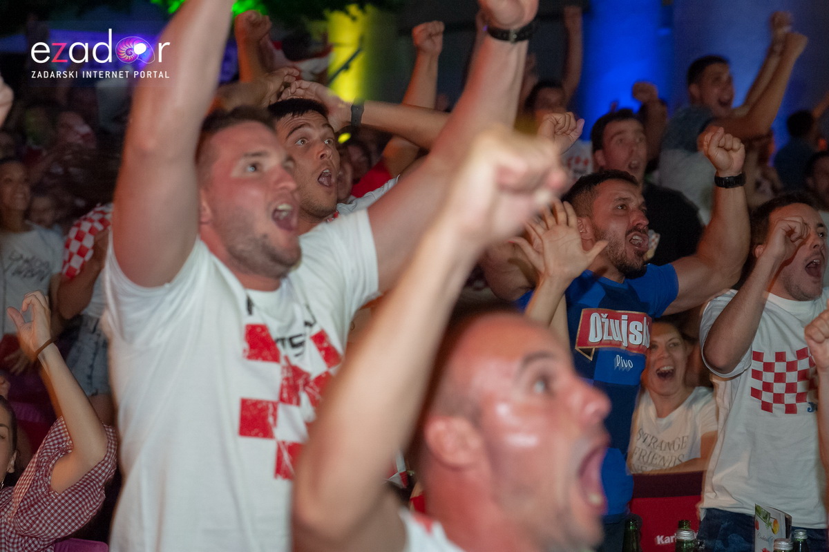 Zadar je gorio: Velika fešta nakon plasmana Vatrenih u polufinale Svjetskog prvenstva
