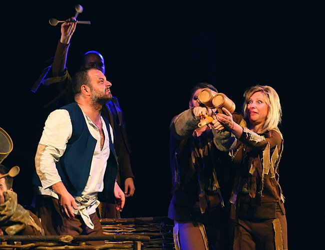 Crkva svetog Dominika: “Robinzon” Kazalista lutaka Zadar, Foto: Angelo Virag Crkva svetog Dominika: “Robinzon” Kazalista lutaka Zadar, Foto: Angelo Virag