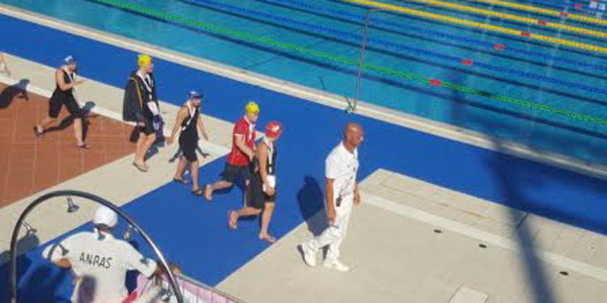 Lucija Milović (crvena kapica) 5. na 200m prsno u Firenci na Trisome Games Lucija Milović (crvena kapica) 5. na 200m prsno u Firenci na Trisome Games