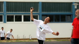 Zadar, 210513.
Erste Plava Liga danas se odrzava na stadionu Visnjik. Rijec je o jedinstvenom djecjem atletskom natjecanju upecatljivog slogana Brze, Vise, Jace, koje se odrzava pod visokim pokroviteljstvom Ministarstva znanosti obrazovanja i sporta. Orga Zadar, 210513.
Erste Plava Liga danas se odrzava na stadionu Visnjik. Rijec je o jedinstvenom djecjem atletskom natjecanju upecatljivog slogana Brze, Vise, Jace, koje se odrzava pod visokim pokroviteljstvom Ministarstva znanosti obrazovanja i sporta. Orga