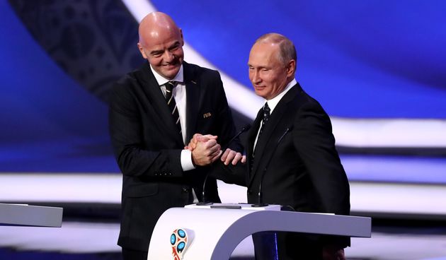 Putin i Infantino