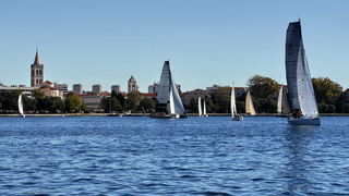 Zadarska Koka 2016. gledana s mora. Foto: Leonard Kvarantan Zadarska Koka 2016. gledana s mora. Foto: Leonard Kvarantan