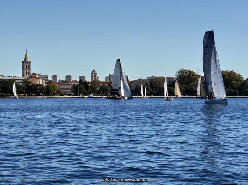Zadarska Koka 2016. gledana s mora. Foto: Leonard Kvarantan Zadarska Koka 2016. gledana s mora. Foto: Leonard Kvarantan