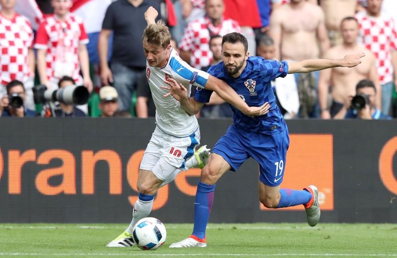 Stadion Geoffroy-Guichard, Saint-Etienne, UEFA EURO 2016., 2. kolo, skupina D, Česka – Hrvatska. Photo: PIXSELL Stadion Geoffroy-Guichard, Saint-Etienne, UEFA EURO 2016., 2. kolo, skupina D, Česka – Hrvatska. Photo: PIXSELL