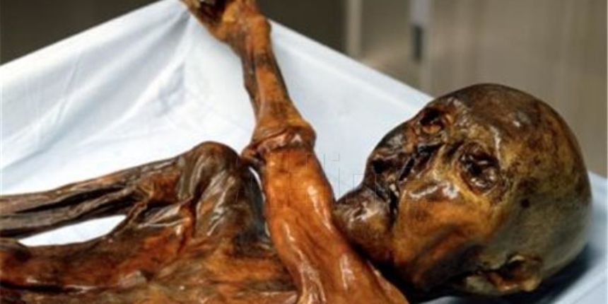 Oetzi mumija, foto: HINA