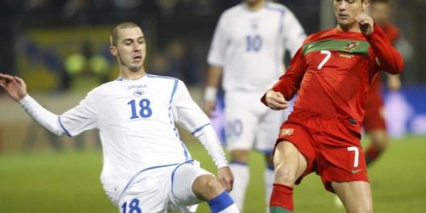 BiH – Portugal (Cristiano Ronaldo), foto: dnevniavaz.ba