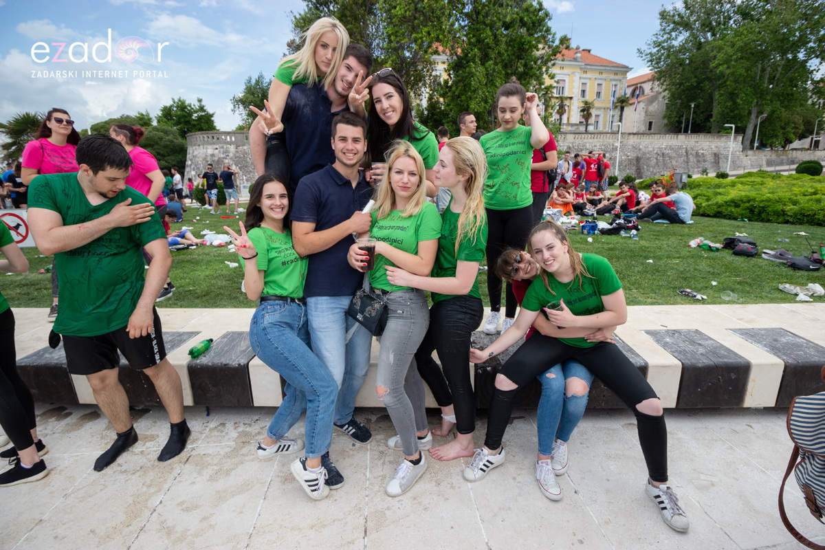 Ludijada zadarskih maturanata 2018. Ludijada zadarskih maturanata 2018.