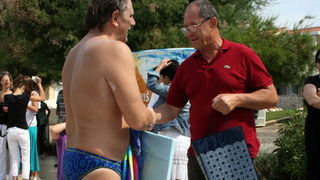 Dani Dikla 2009: Dr Velimir Susak Taci isplivao maraton Preko-Diklo Dani Dikla 2009: Dr Velimir Susak Taci isplivao maraton Preko-Diklo