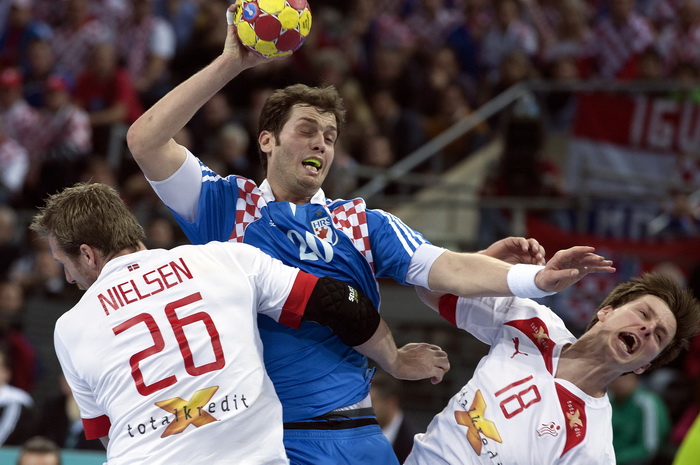 Barcelona 250113.
Gradska dvorana Palau Sant Jordi.
Svjetsko prvenstvo u rukometu za muskarce Spanjolska 2013.
Utakmica polufinala izmedju Hrvatske i Danske.
Na fotografiji: Damir Bicanic.
Foto: Ante Cizmic / CROPIX Barcelona 250113.
Gradska dvorana Palau Sant Jordi.
Svjetsko prvenstvo u rukometu za muskarce Spanjolska 2013.
Utakmica polufinala izmedju Hrvatske i Danske.
Na fotografiji: Damir Bicanic.
Foto: Ante Cizmic / CROPIX
