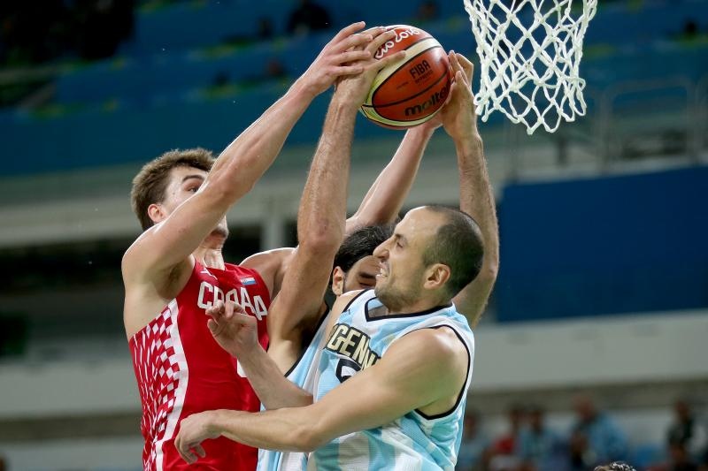 Olimpijske igre Rio 2016. Košarkaska utakmica, 2. kolo, skupina B, Hrvatska – Argentina 82-90. Photo: Igor Kralj/PIXSELL Olimpijske igre Rio 2016. Košarkaska utakmica, 2. kolo, skupina B, Hrvatska – Argentina 82-90. Photo: Igor Kralj/PIXSELL