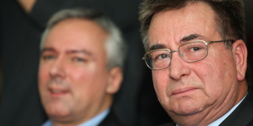 Zadar, 271111.
Parlamentarni izbori 2011.
Predizborni skup HSLS-a u hotelu Kolovare.
Na fotogrfiji : Jadranko Kosor i Drazen Budisa.
Foto: Andrija Lucic / CROPIX Zadar, 271111.
Parlamentarni izbori 2011.
Predizborni skup HSLS-a u hotelu Kolovare.
Na fotogrfiji : Jadranko Kosor i Drazen Budisa.
Foto: Andrija Lucic / CROPIX