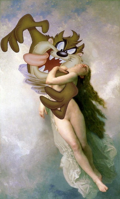 Crtani junaci u umjetnosti Crtani junaci u umjetnosti