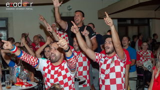 Zadar je gorio: Velika fešta nakon plasmana Vatrenih u polufinale Svjetskog prvenstva