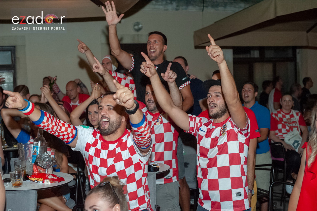 Zadar je gorio: Velika fešta nakon plasmana Vatrenih u polufinale Svjetskog prvenstva