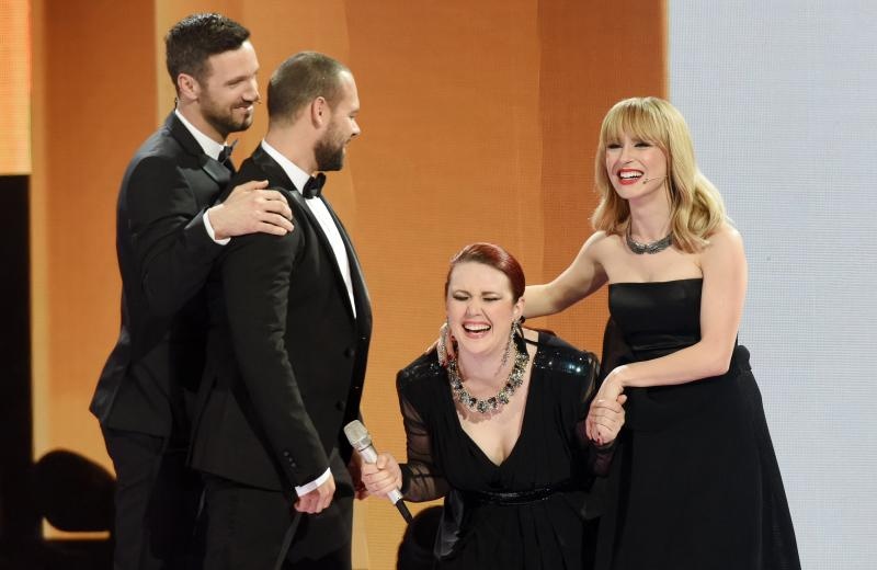 Ruža Janjiš pobjednica je druge sezone show-a “The Voice, najljepši glas Hrvatske”. Photo: Davor Višnjić/PIXSELL