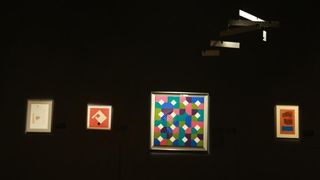 Izložba “Pokrenuto oko” talijanske kinetičke umjetnosti. Photo: Dalibor Urukalović/PIXSELL Izložba “Pokrenuto oko” talijanske kinetičke umjetnosti. Photo: Dalibor Urukalović/PIXSELL