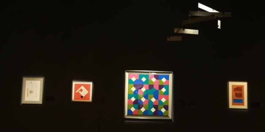 Izložba “Pokrenuto oko” talijanske kinetičke umjetnosti. Photo: Dalibor Urukalović/PIXSELL