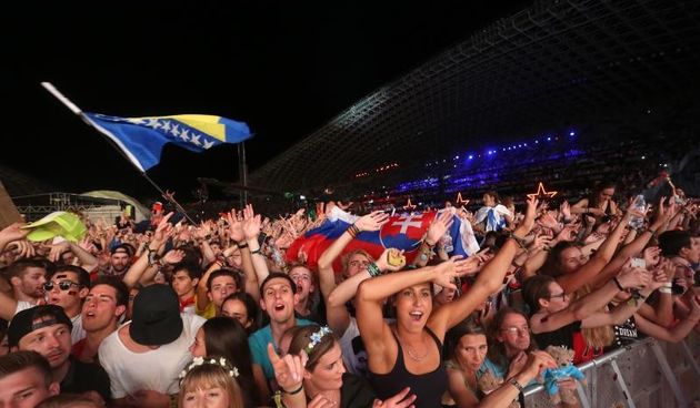 Treci dan Ultra Europe festivala. DJ Hardwell, garrix, guetta. Photo: Borna Filic/PIXSELL