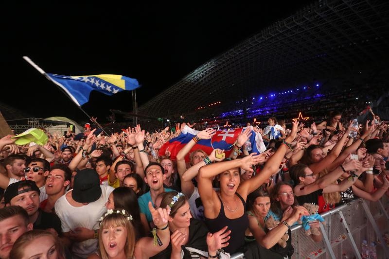 Treci dan Ultra Europe festivala. DJ Hardwell, garrix, guetta. Photo: Borna Filic/PIXSELL Treci dan Ultra Europe festivala. DJ Hardwell, garrix, guetta. Photo: Borna Filic/PIXSELL