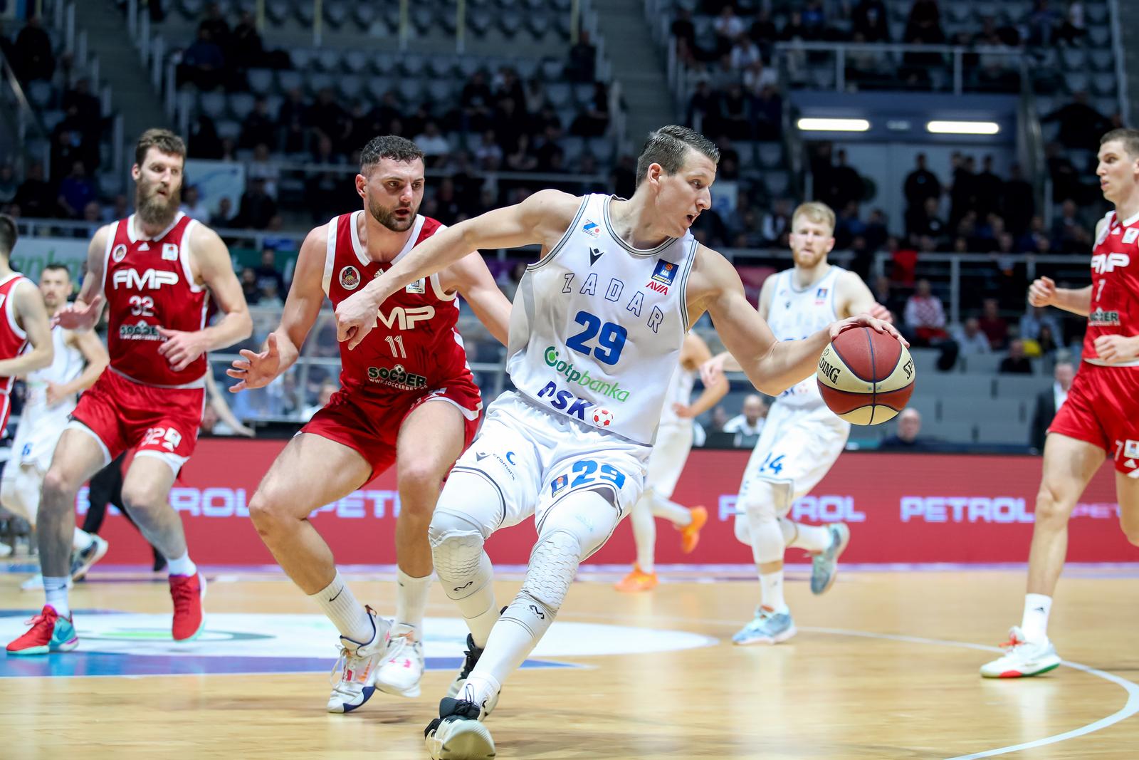 AdmiralBet ABA liga, 25. kolo: KK Zadar – KK FMP Soccerbet 72-75 AdmiralBet ABA liga, 25. kolo: KK Zadar – KK FMP Soccerbet 72-75