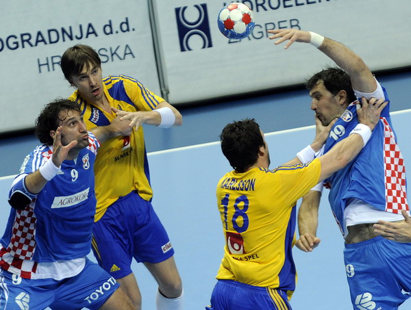 Hrvatska – Svedska 30-26, Foto: CROPIX