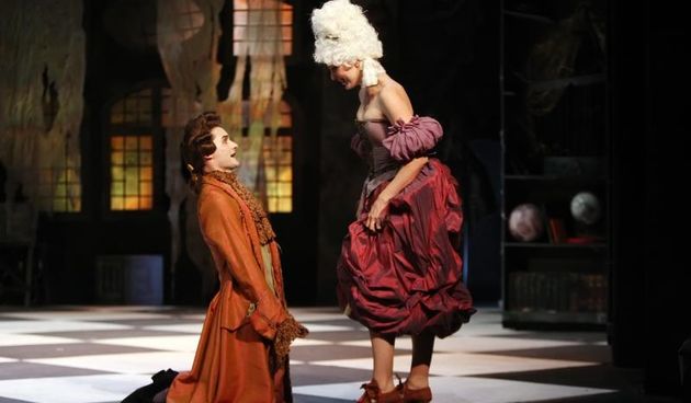 Zagreb – Proba nove predstave Amadeus gradskog dramskog kazalista Gavella. Photo: Borna Filic/PIXSELL