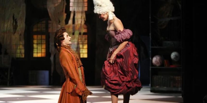 Zagreb – Proba nove predstave Amadeus gradskog dramskog kazalista Gavella. Photo: Borna Filic/PIXSELL