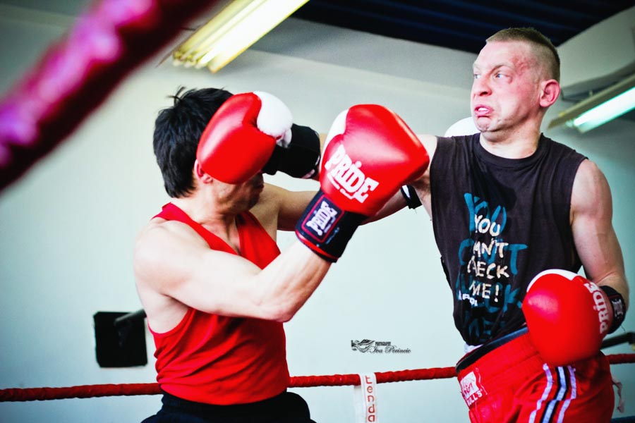 Dvorana BK Diabolik: Sparing zadarskih boksačkih klubova, foto: Iva Perinčić