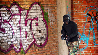 Paintball u Gaženici, 22. siječnja 2012. (foto:Saša Čuka)