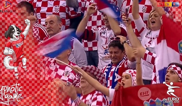 Navijači rukometne reprezentacije Hrvatske