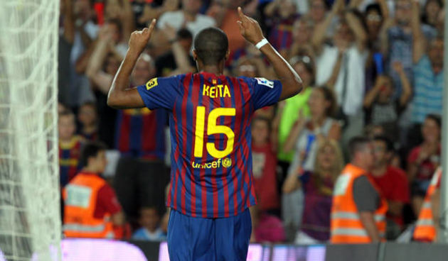 Seydou Keita, foto: fcbarcelona.cat