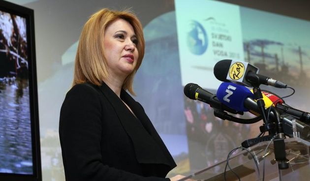 Ulica grada Vukovara 220, Zagreb – U sjedistu Hrvatskih voda odrzana je svecana akademija povodom obiljezavanja Svjetskog dana voda. Photo: Zarko Basic/PIXSELL