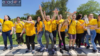 Ludijada zadarskih maturanata na Pozdravu suncu i Morskim orguljama