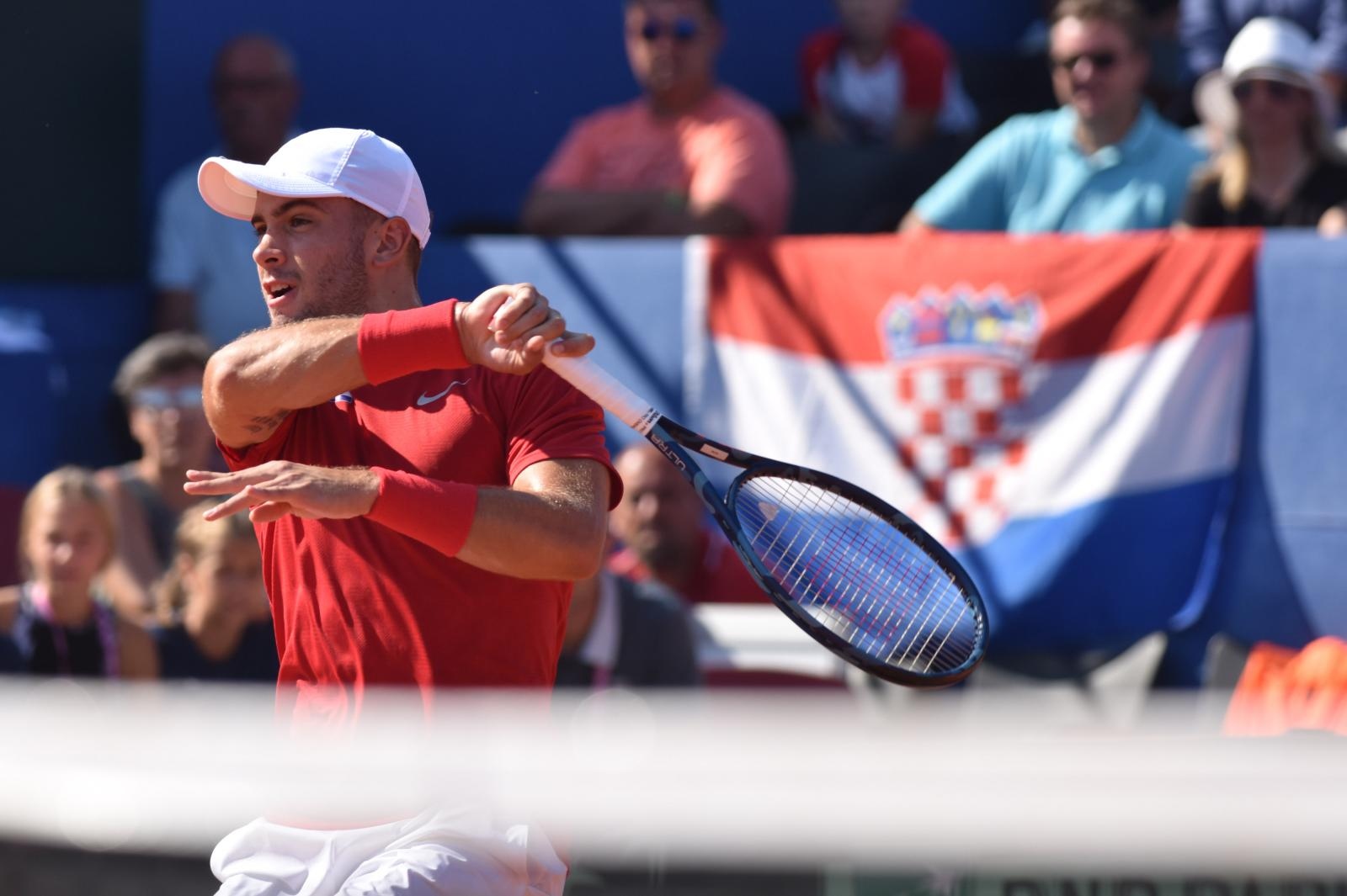 Davis Cup: Borna Ćorić – Frances Tiafoe