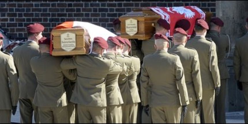 Pokopan Lech Kaczynski (foto: BBC) Pokopan Lech Kaczynski (foto: BBC)