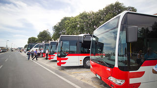 Pet novih autobusa za gradski prijevoz (foto:Saša Čuka)